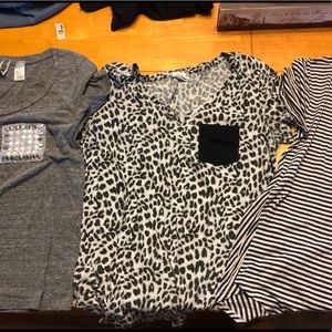 Lot of 3 medium tops
